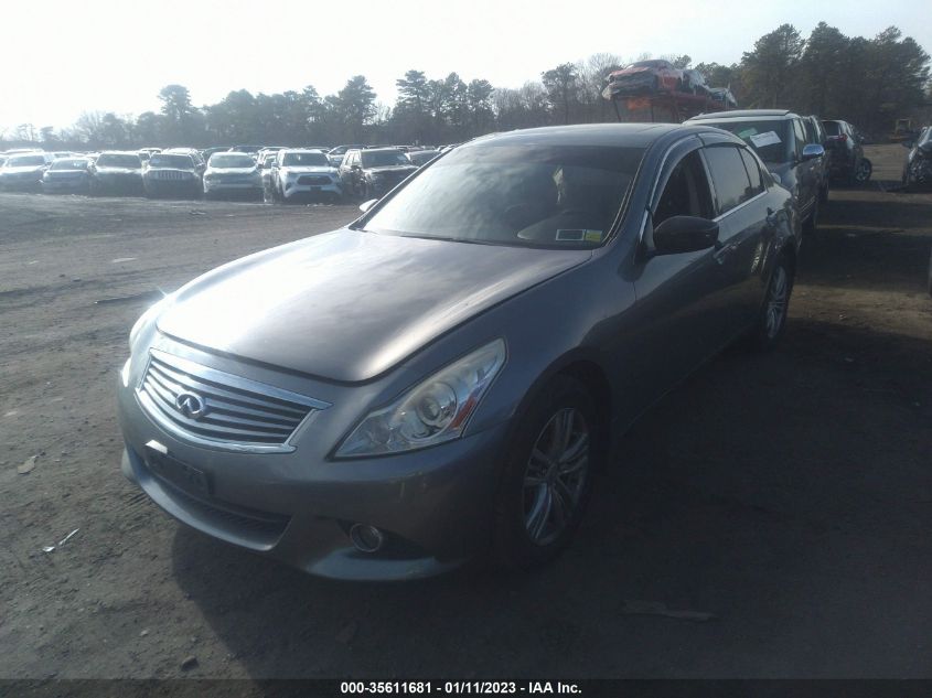 2013 INFINITI G37 SEDAN X JN1CV6AR8DM357930
