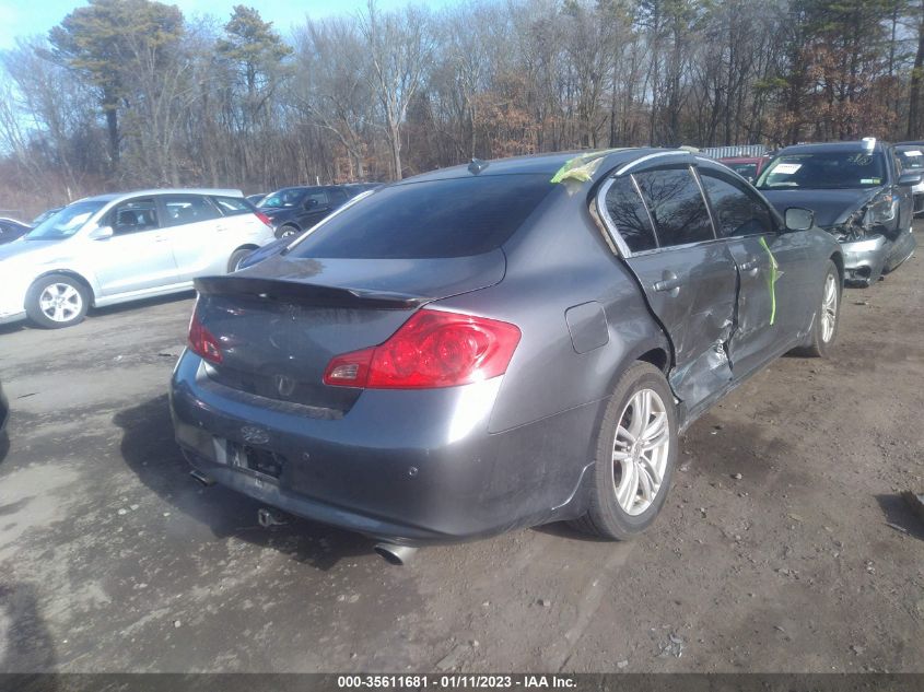 2013 INFINITI G37 SEDAN X JN1CV6AR8DM357930