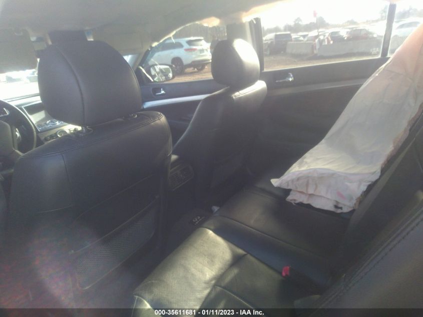 2013 INFINITI G37 SEDAN X JN1CV6AR8DM357930