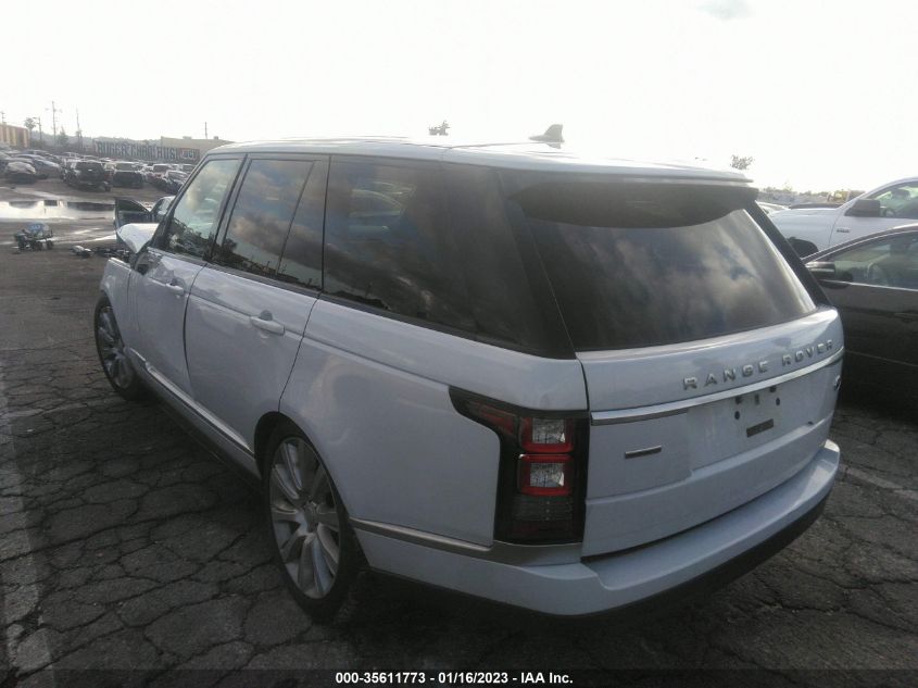 2015 LAND ROVER RANGE ROVER SUPERCHARGED SALGS2TF3FA229210