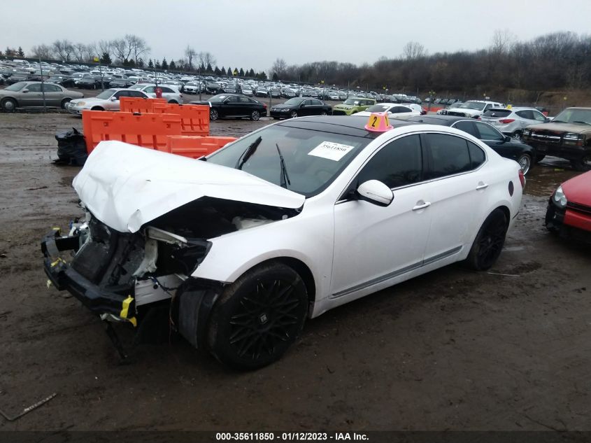 2014 KIA CADENZA PREMIUM KNALN4D75E5121577
