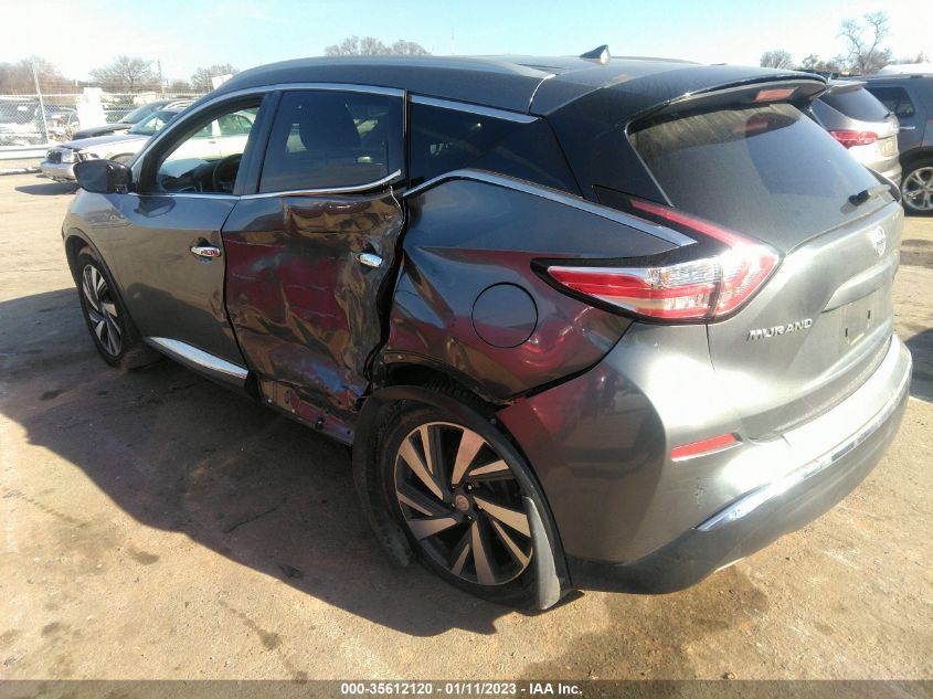 2015 NISSAN MURANO PLATINUM - 5N1AZ2MH9FN243805
