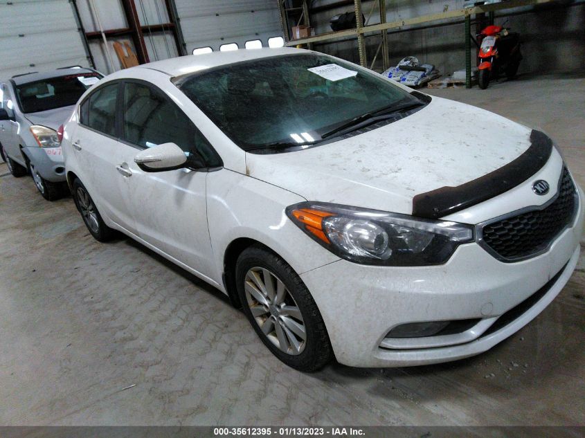2014 KIA FORTE EX - KNAFX4A87E5051035