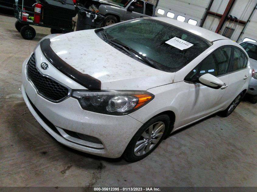 2014 KIA FORTE EX - KNAFX4A87E5051035