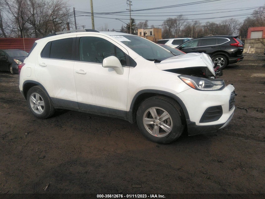 VIN 3GNCJLSB4KL330943 2019 CHEVROLET TRAX LT