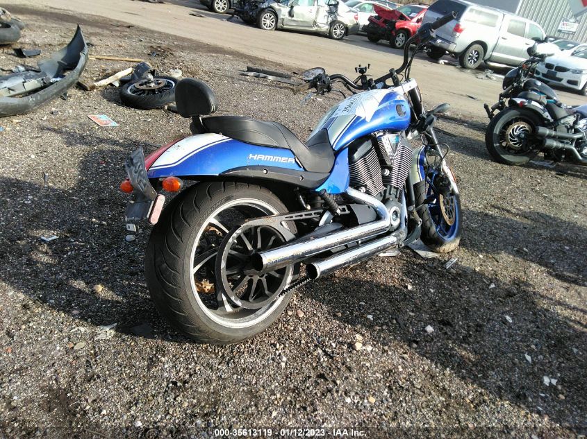 2009 VICTORY MOTORCYCLES HAMMER S 5VPHS36D593004390