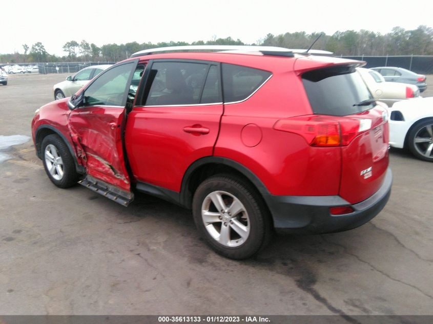 VIN 2T3WFREV0DW034782 2013 TOYOTA RAV4 no.3