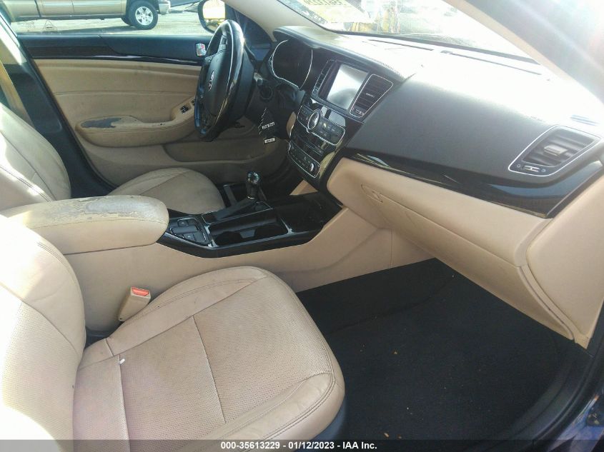 2015 KIA CADENZA PREMIUM KNALN4D75F5169730