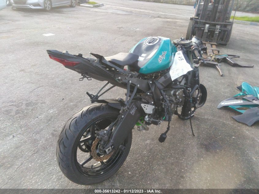 2021 KAWASAKI ZX636 K JKBZXJH12MA009486