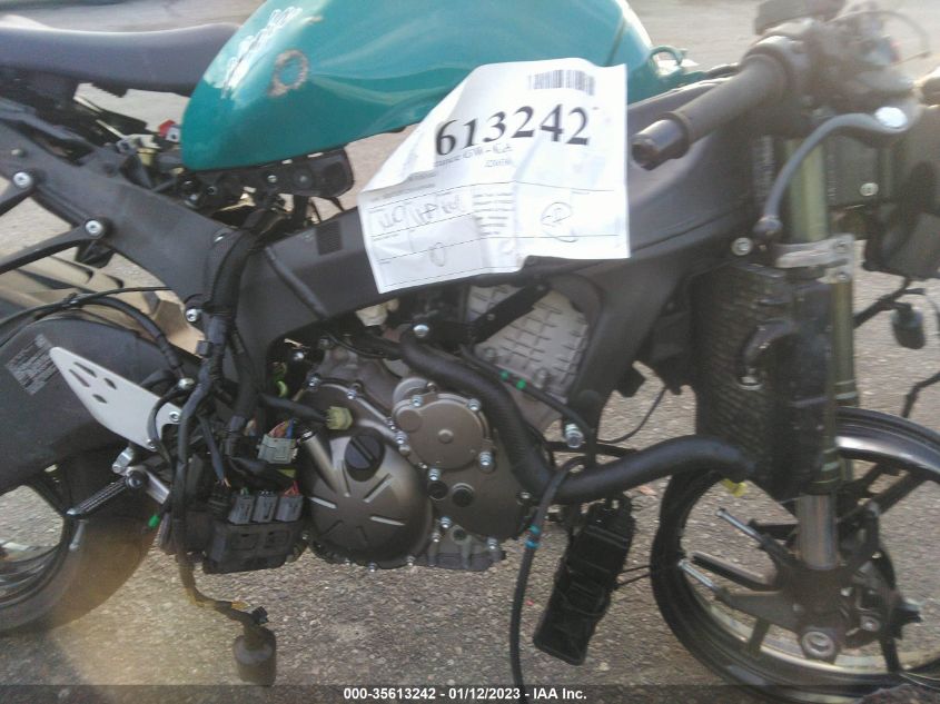2021 KAWASAKI ZX636 K JKBZXJH12MA009486