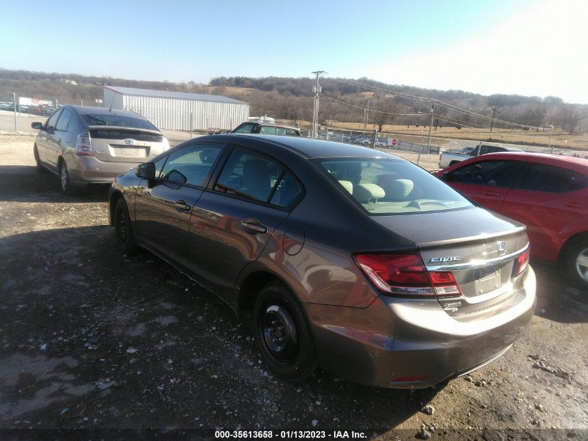 2013 HONDA CIVIC SDN LX 2HGFB2F52DH503017