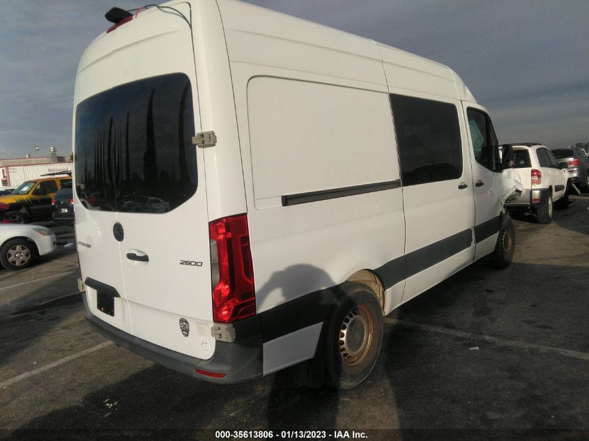 2019 MERCEDES-BENZ SPRINTER 2500 STANDARD ROOF V6/HIGH ROOF V6 - WD4PF0CD3KP096430