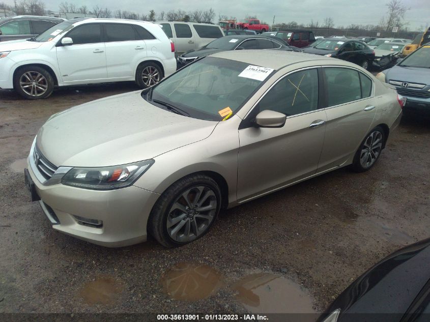 2013 HONDA ACCORD SDN SPORT 1HGCR2F57DA135317