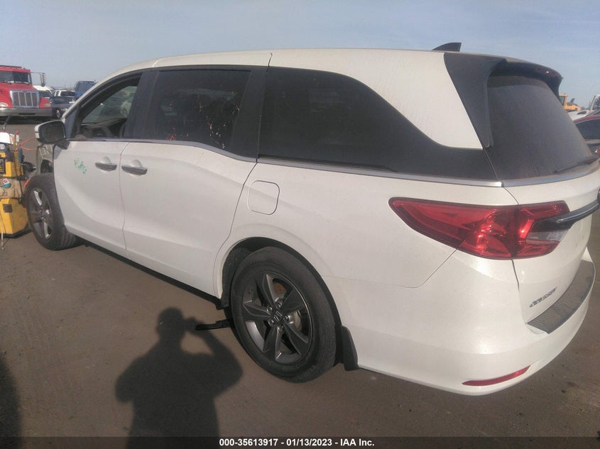 VIN 5FNRL6H50MB030656 2021 HONDA ODYSSEY EX