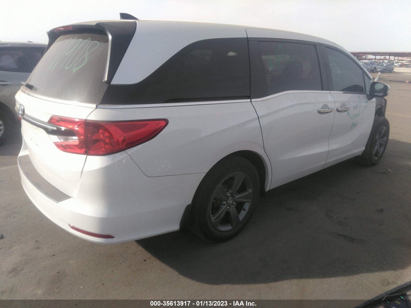 VIN 5FNRL6H50MB030656 2021 HONDA ODYSSEY EX