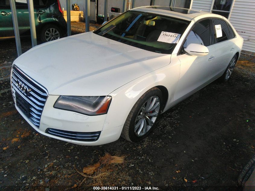 2013 AUDI A8 L 3.0L WAURGAFD2DN014037