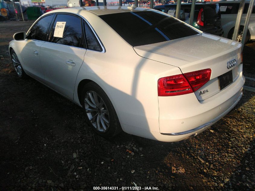 2013 AUDI A8 L 3.0L WAURGAFD2DN014037