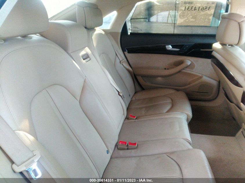 2013 AUDI A8 L 3.0L WAURGAFD2DN014037