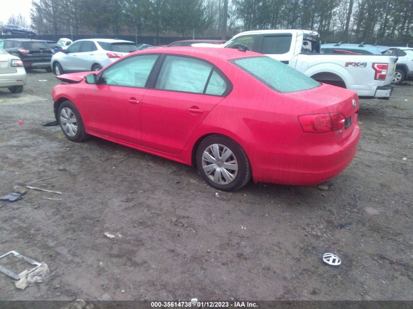 2014 VOLKSWAGEN JETTA SEDAN SE 3VWD17AJ5EM369081