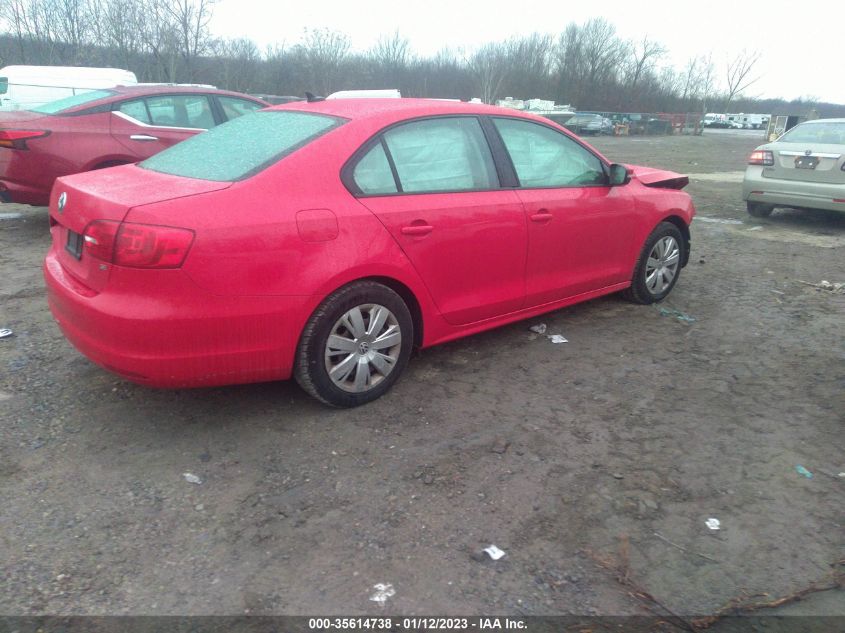 2014 VOLKSWAGEN JETTA SEDAN SE 3VWD17AJ5EM369081