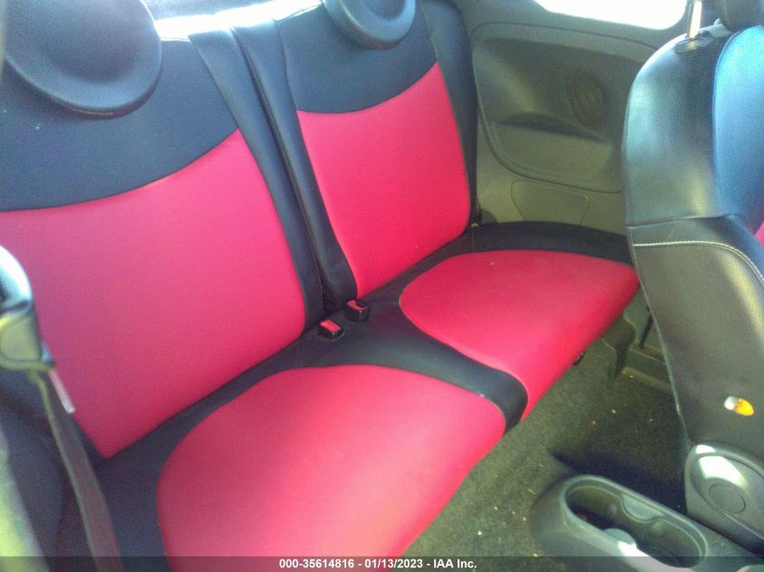 2013 FIAT 500 TURBO 3C3CFFHH8DT727912