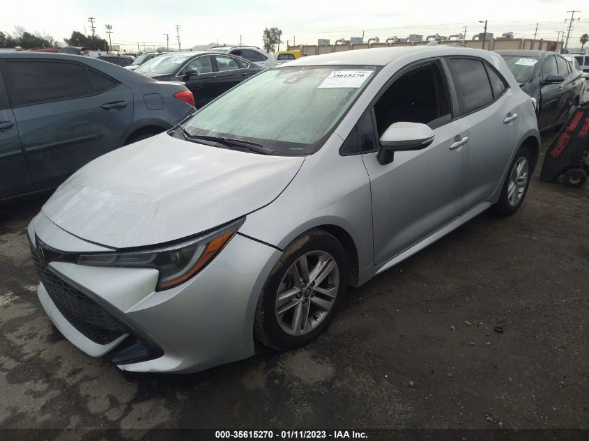 2022 TOYOTA COROLLA HATCHBACK 2.0L I4 DYNAMIC FORC(VIN: JTND4MBE4N3159742