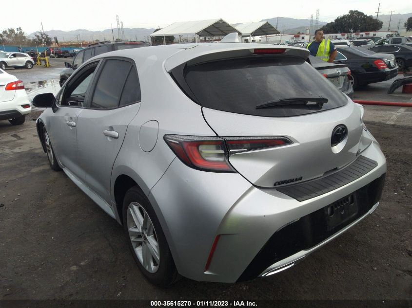 2022 TOYOTA COROLLA HATCHBACK 2.0L I4 DYNAMIC FORC(VIN: JTND4MBE4N3159742
