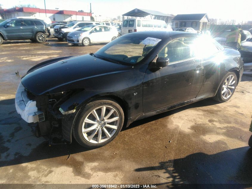 2015 INFINITI Q60 CONVERTIBLE JN1CV6FE2FM810867