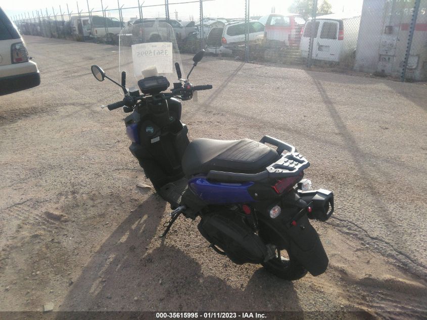 2022 YAMAHA YW125 RKRSEH9YXNA003497