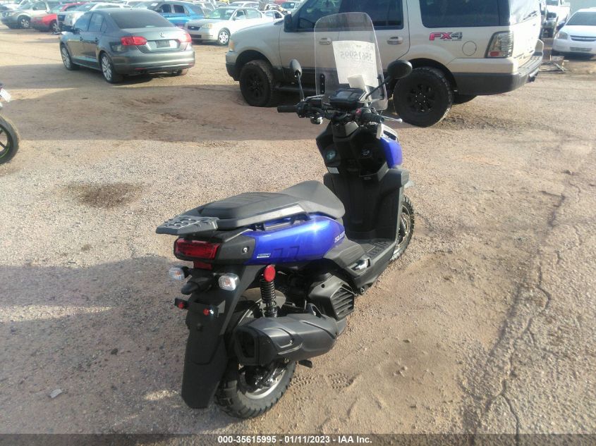 2022 YAMAHA YW125 RKRSEH9YXNA003497