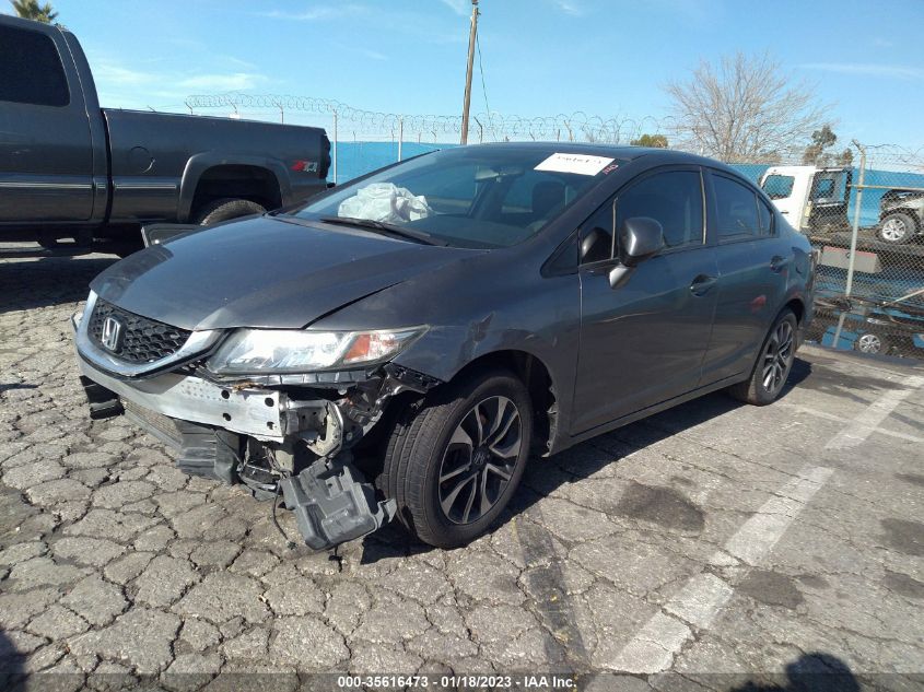 2013 HONDA CIVIC SDN EX-L 19XFB2F98DE284447