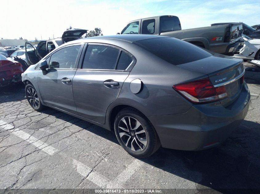 2013 HONDA CIVIC SDN EX-L 19XFB2F98DE284447