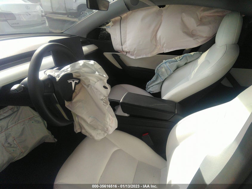 VIN 5YJYGAEE7MF222423 2021 TESLA MODEL Y LONG RANGE