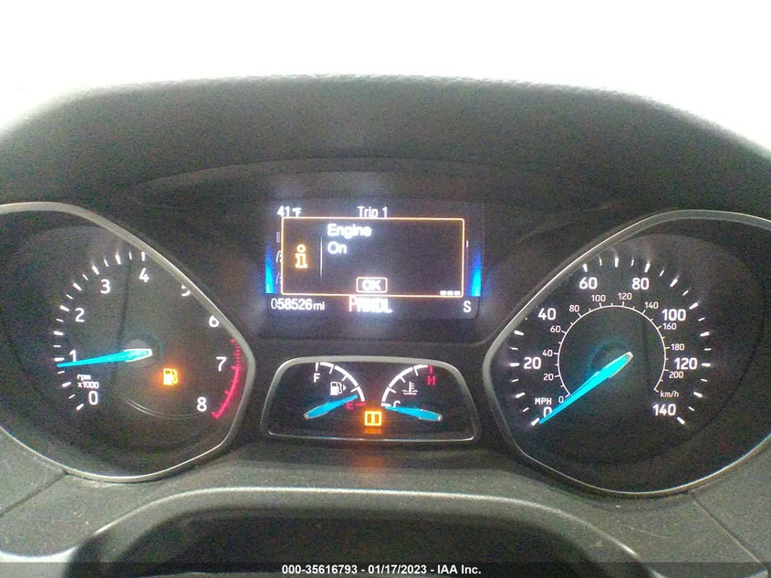 VIN 1FADP3F26JL295506 2018 FORD FOCUS SE