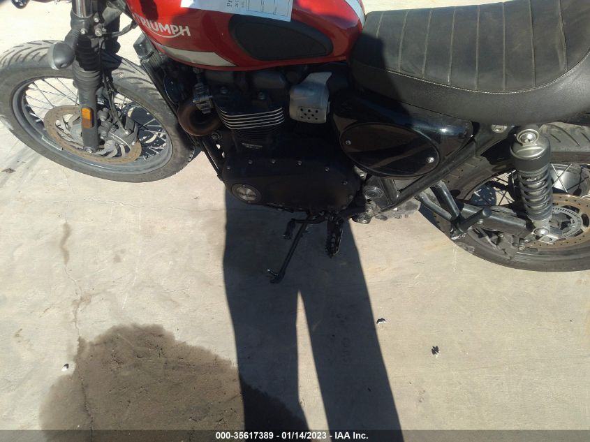 2018 TRIUMPH MOTORCYCLE STREET SCRAMBLER SMTD44GN8JT865217
