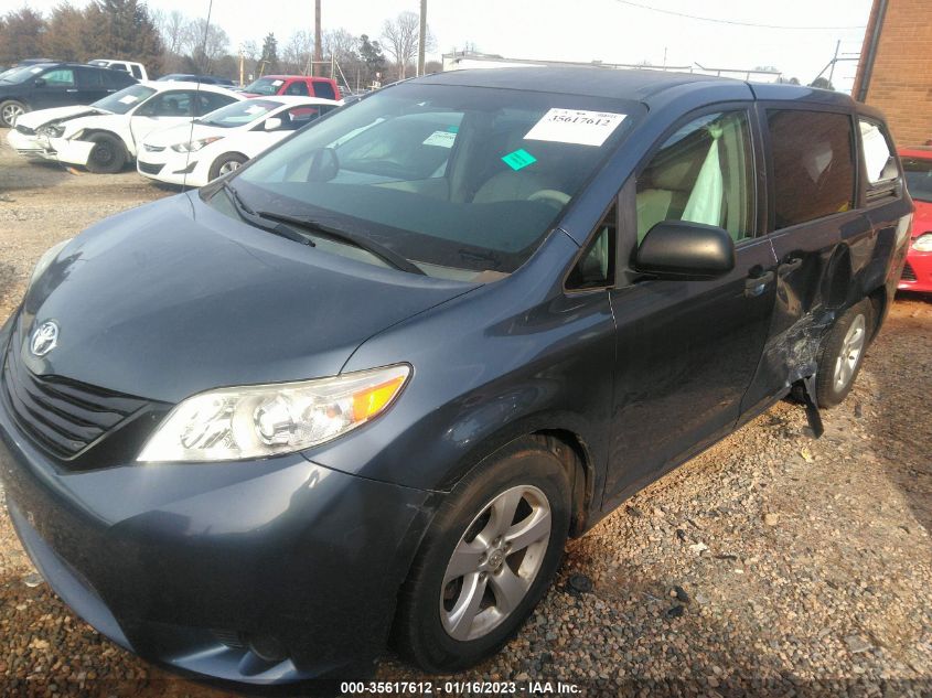 2013 TOYOTA SIENNA L - 5TDZK3DC1DS400157