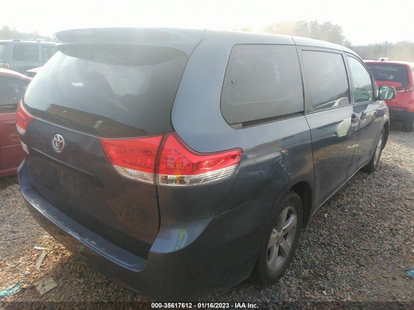2013 TOYOTA SIENNA L - 5TDZK3DC1DS400157