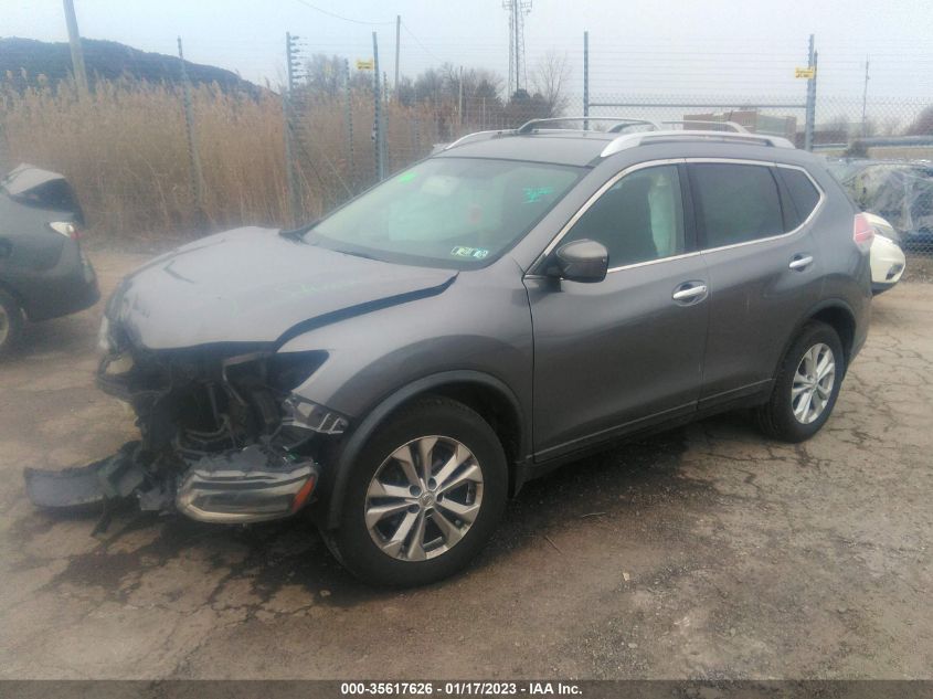 2016 NISSAN ROGUE S - KNMAT2MT1GP608865
