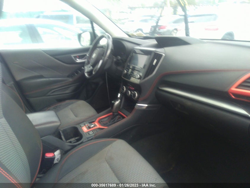 VIN JF2SKAJC7KH446010 2019 SUBARU FORESTER SPORT