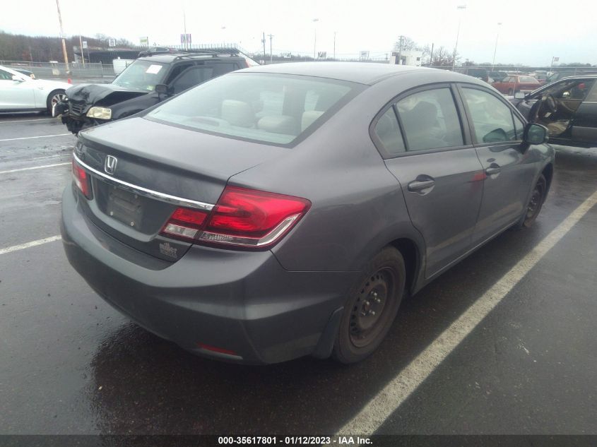 2013 HONDA CIVIC SDN LX 19XFB2F51DE243090