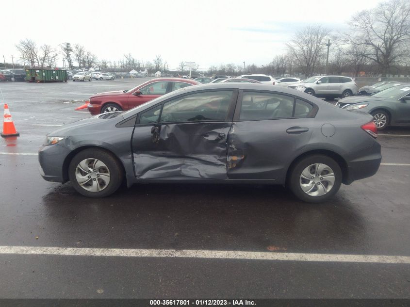 2013 HONDA CIVIC SDN LX 19XFB2F51DE243090