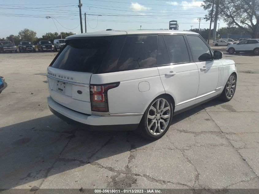 2014 LAND ROVER RANGE ROVER HSE SALGS2WF8EA135172
