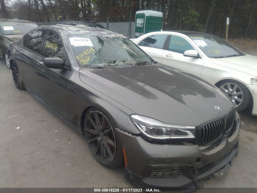 2018 BMW 7 SERIES 750I XDRIVE - WBA7F2C56JG423719