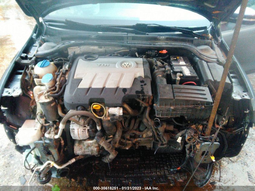 2014 VOLKSWAGEN JETTA SEDAN TDI W/PREMIUM 3VWLL7AJ1EM395392