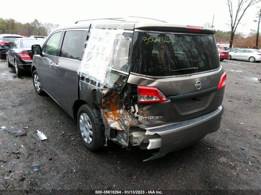 2015 NISSAN QUEST S JN8AE2KP4F9125247