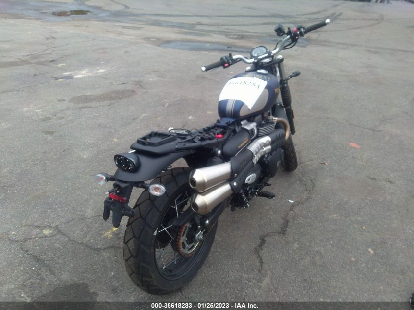 2022 TRIUMPH MOTORCYCLE STREET SCRAMBLER SMTD44G7XNTAY0319
