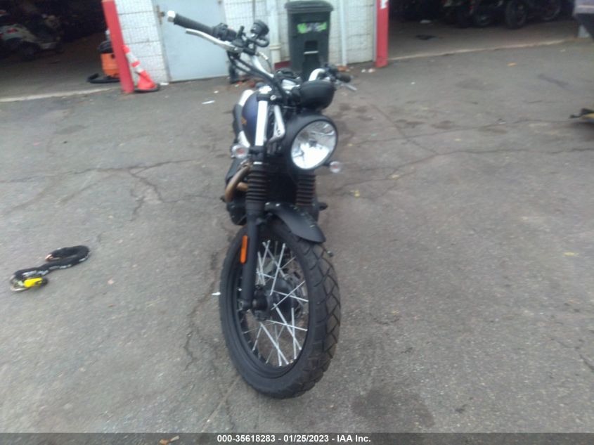 2022 TRIUMPH MOTORCYCLE STREET SCRAMBLER SMTD44G7XNTAY0319