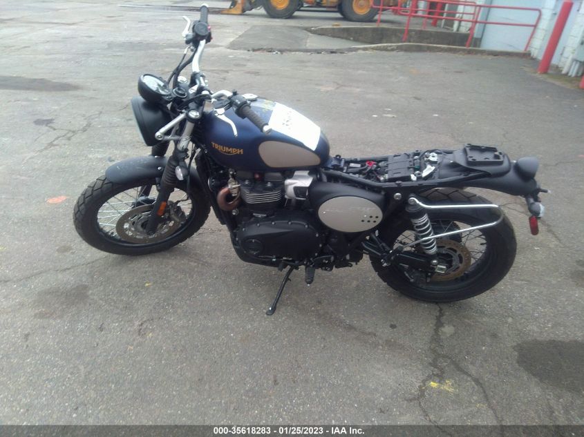 2022 TRIUMPH MOTORCYCLE STREET SCRAMBLER SMTD44G7XNTAY0319