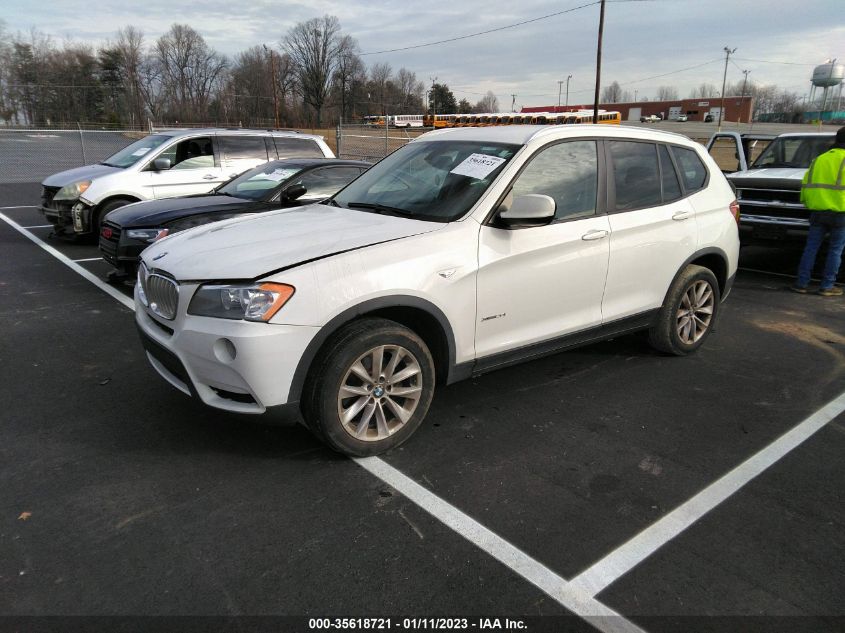2014 BMW X3 XDRIVE28I - 5UXWX9C54E0D34204