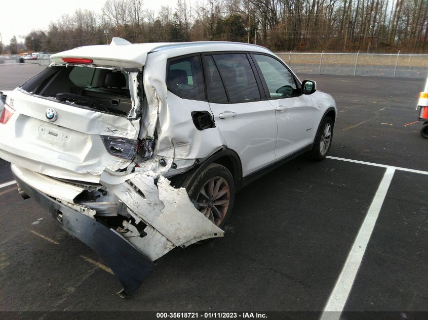 2014 BMW X3 XDRIVE28I - 5UXWX9C54E0D34204